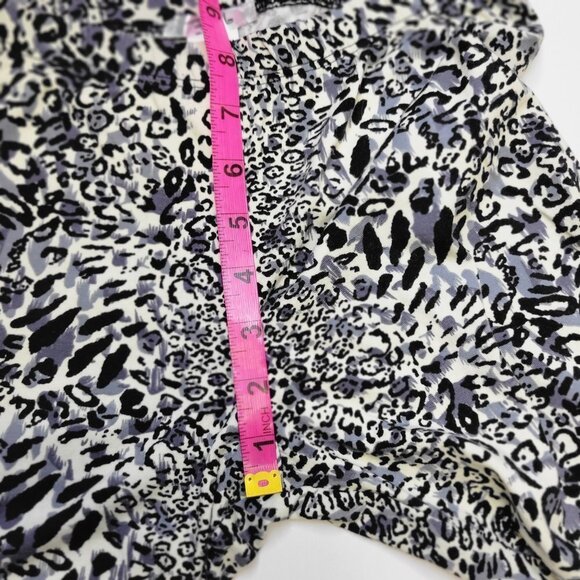 Black and White Animal Print Leggings Size S - Picture 5 of 8